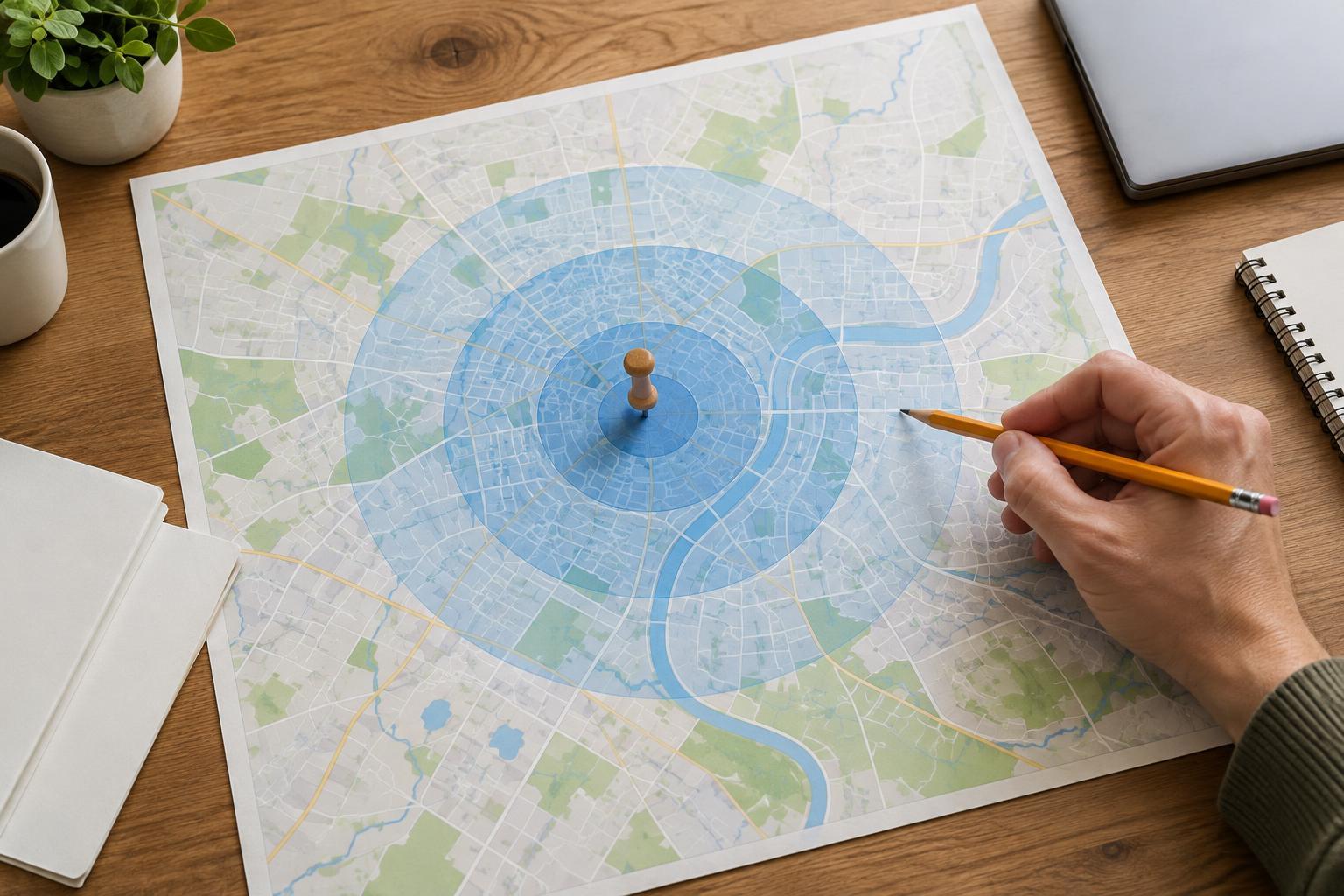 Jak wybrać zasięg geograficzny kampanii dla lokalnej firmy?