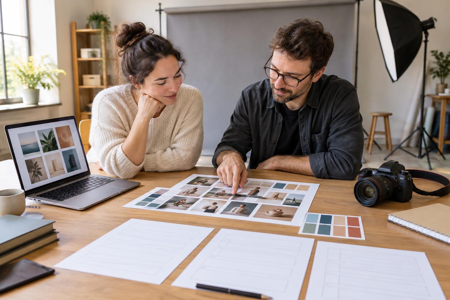 Jak przygotować materiały i informacje dla fotografa przed firmową sesją zdjęciową?