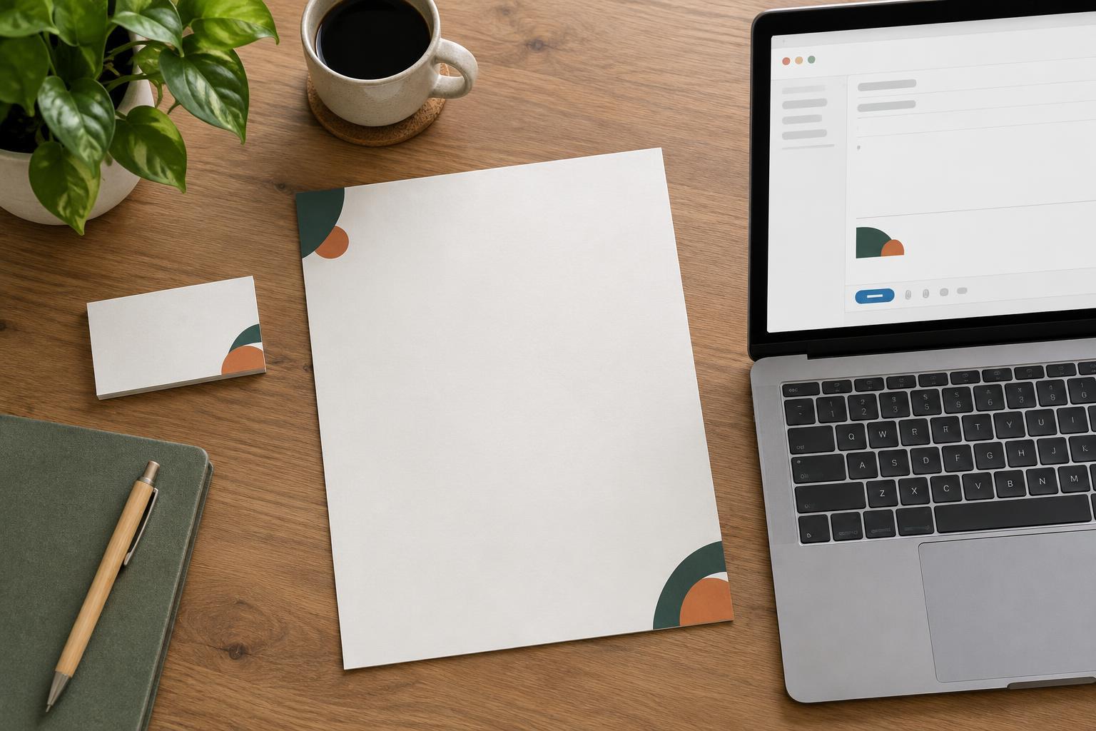 Wizytówka, papier firmowy i stopka e-mail: jak przenieść identyfikację na podstawowe materiały?